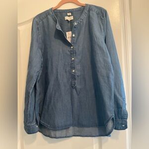 Ann Taylor LOFT Chambray Shirt